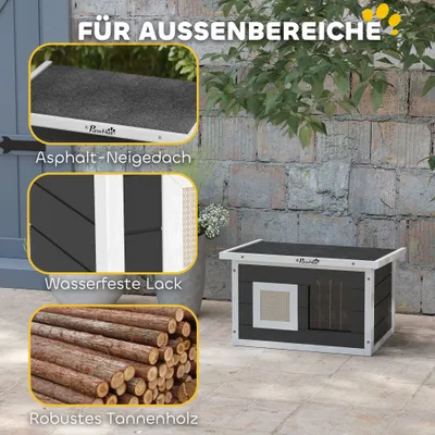 PawHut Katzenhaus