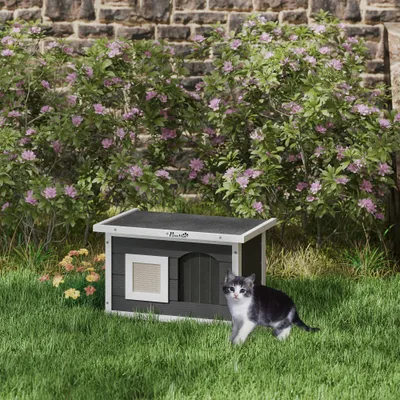 PawHut Katzenhaus
