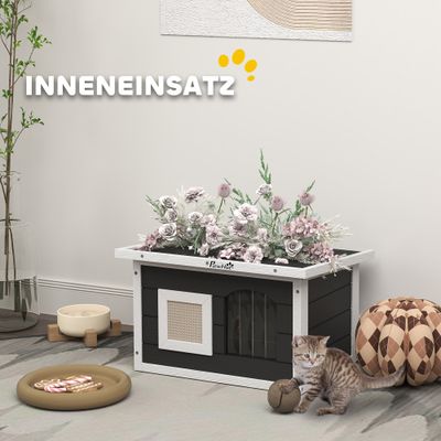 PawHut Katzenhaus