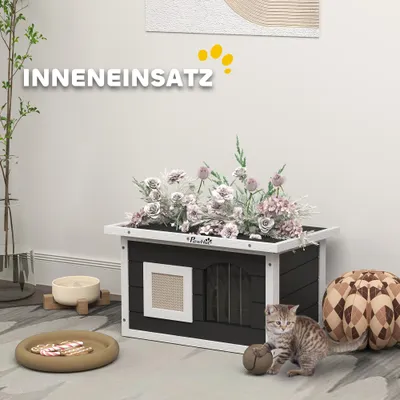 PawHut Katzenhaus