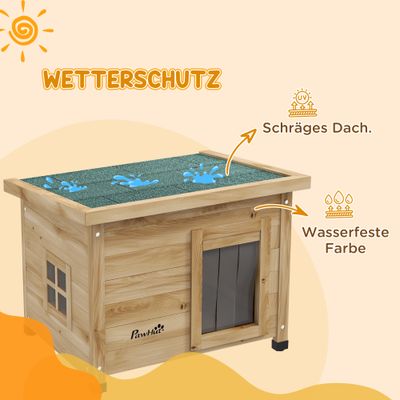 PawHut Katzenhaus