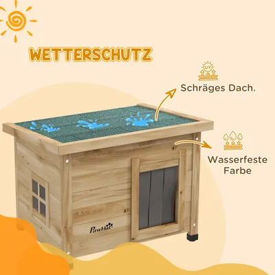 PawHut Katzenhaus