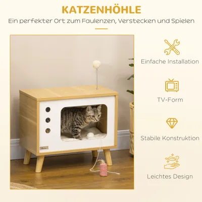 PawHut Katzenhaus