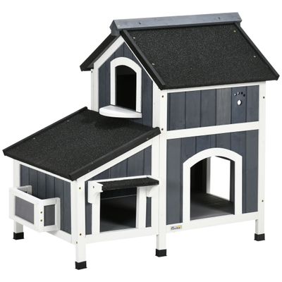 PawHut Katzenhaus