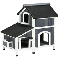 PawHut Katzenhaus