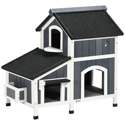 PawHut Katzenhaus