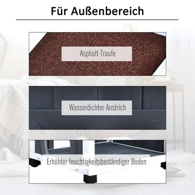 PawHut Katzenhaus