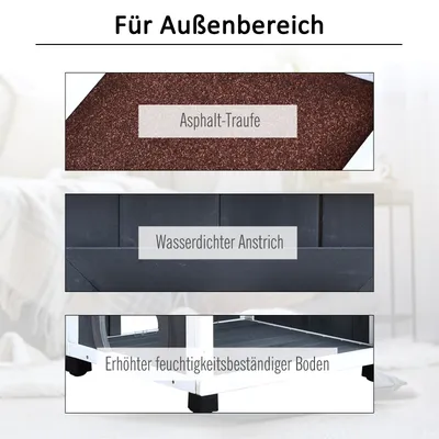 PawHut Katzenhaus