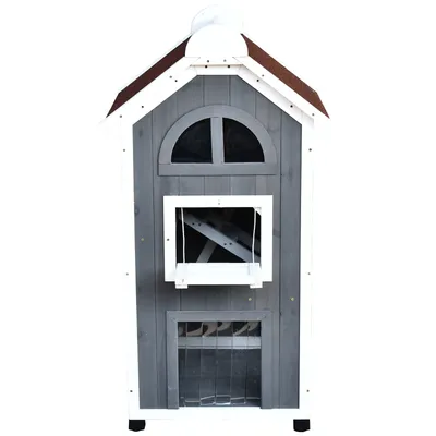 PawHut Katzenhaus
