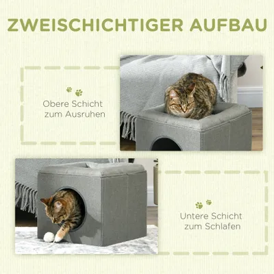 PawHut Katzenhaus