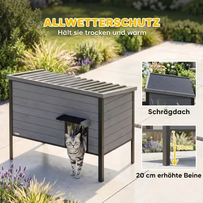 PawHut Katzenhaus