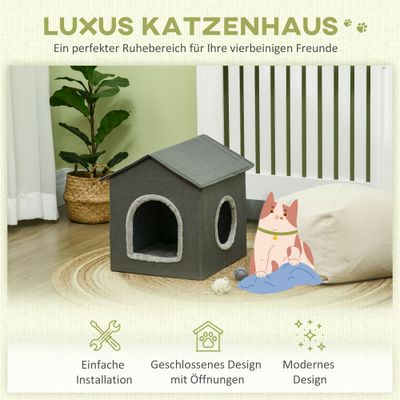 PawHut Katzenhaus