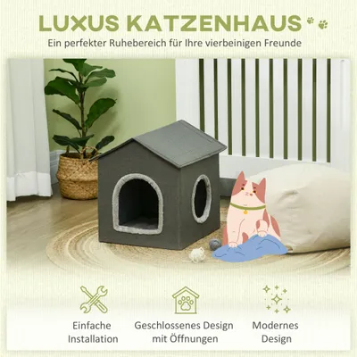 PawHut Katzenhaus