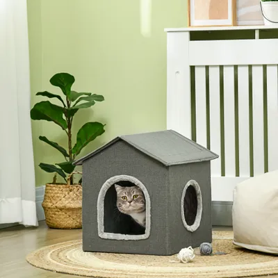 PawHut Katzenhaus