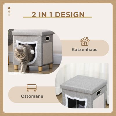 PawHut Katzenhaus