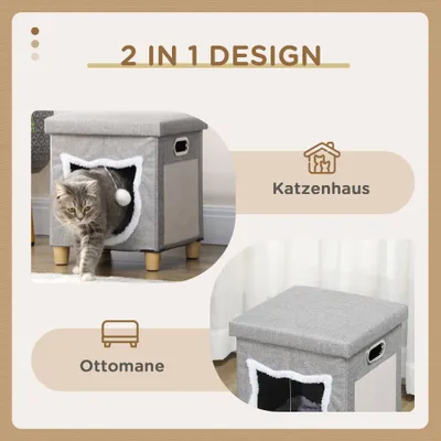 PawHut Katzenhaus