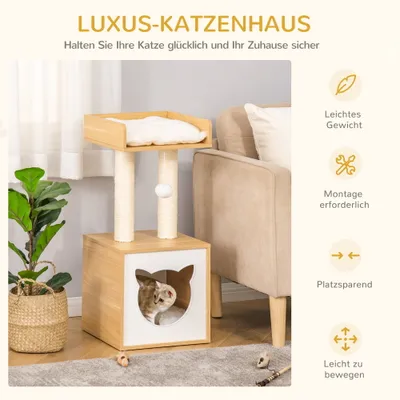 PawHut Katzenhaus