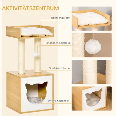 PawHut Katzenhaus