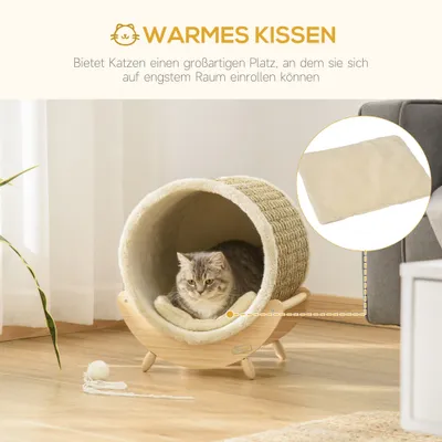 PawHut Katzenhaus