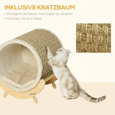 PawHut Katzenhaus