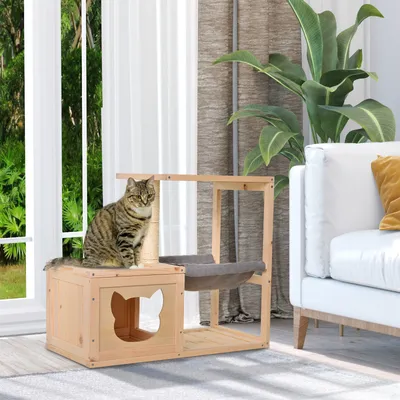 PawHut Katzenhaus