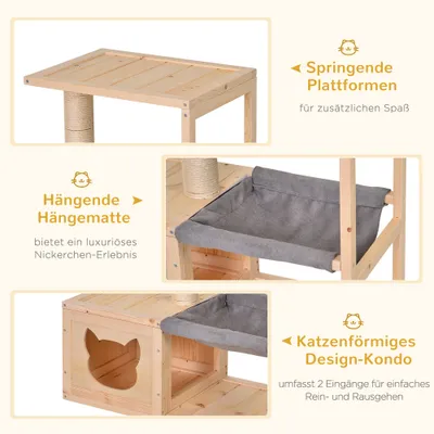 PawHut Katzenhaus