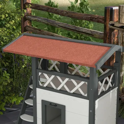 PawHut Katzenhaus