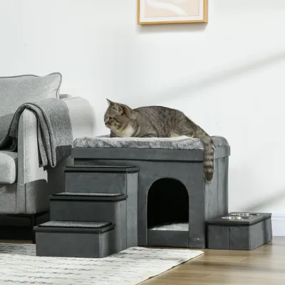 PawHut Katzenhaus