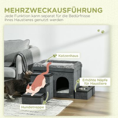 PawHut Katzenhaus