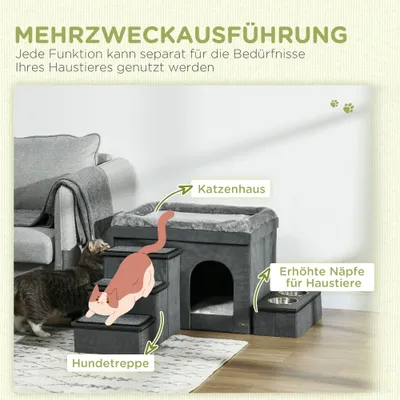 PawHut Katzenhaus