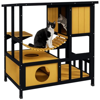 PawHut Katzenhaus