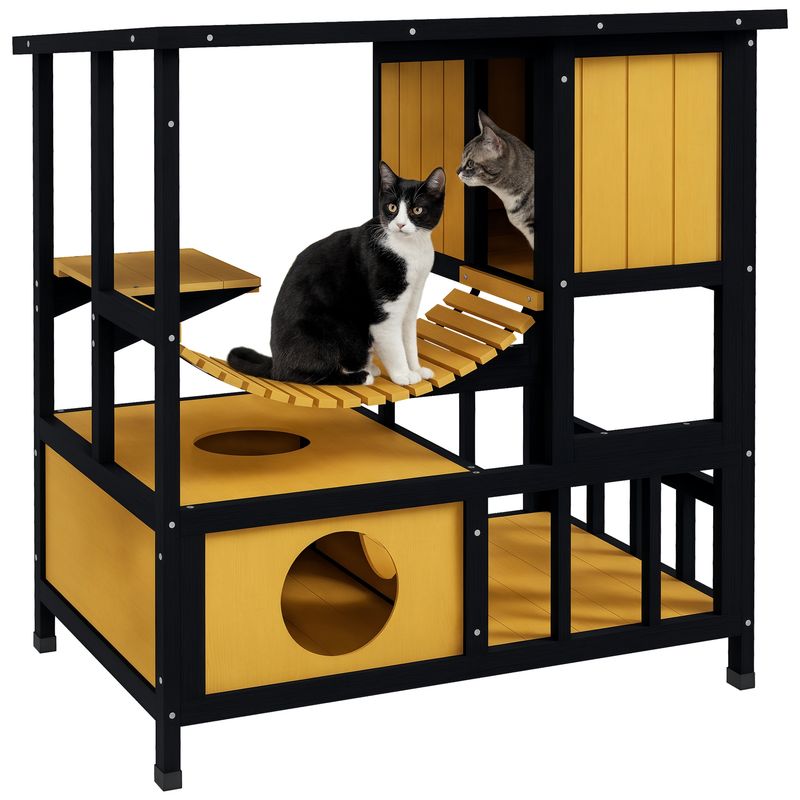 PawHut Katzenhaus
