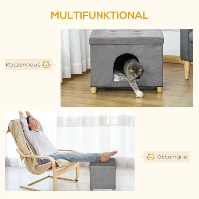 PawHut Katzenhaus