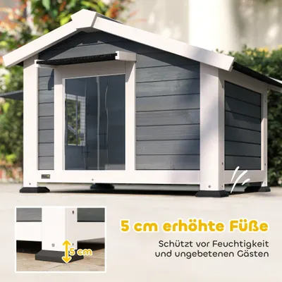 PawHut Hundehütte