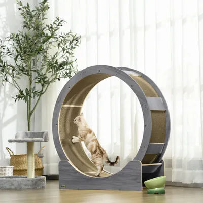 PawHut Katzenlaufrad