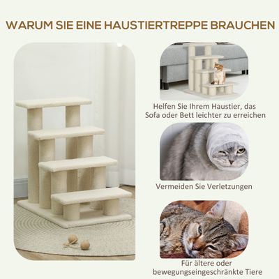 PawHut Katzentreppe