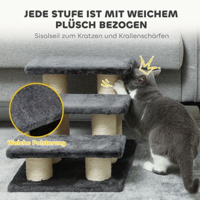 PawHut Katzentreppe