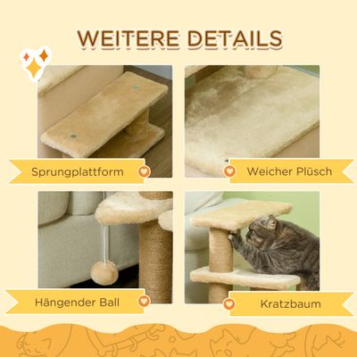 PawHut Katzentreppe