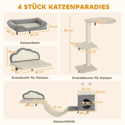 PawHut Kletterwand