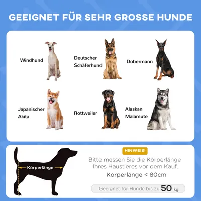 PawHut Hundeliege