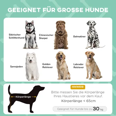 PawHut Hundeliege