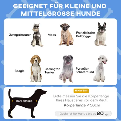 PawHut Hundeliege