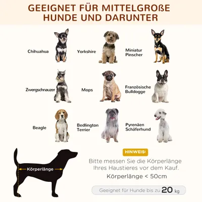 PawHut Hundeliege