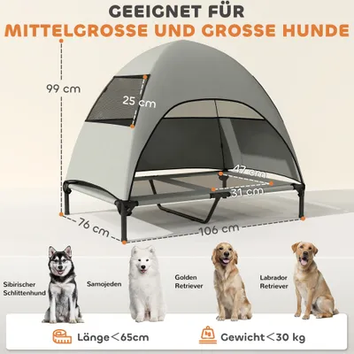 PawHut Hundeliege