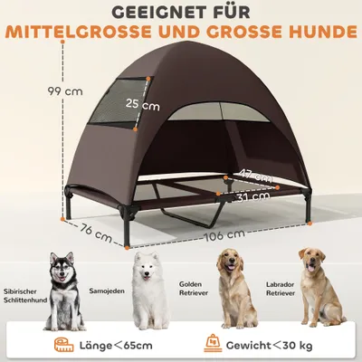 PawHut Hundeliege