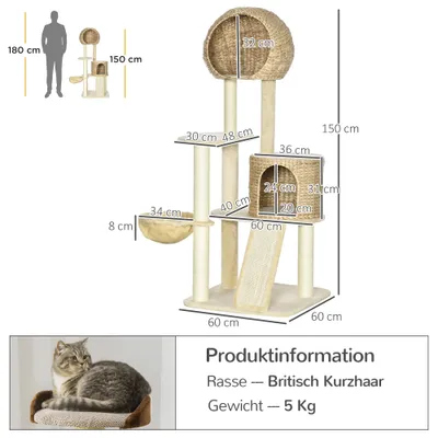 PawHut Kratzbaum