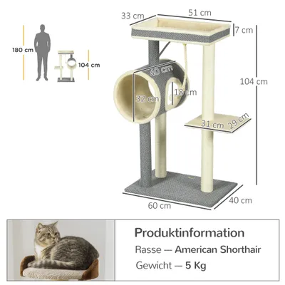 PawHut Kratzbaum