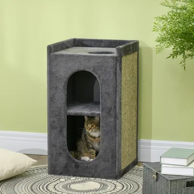 PawHut Kratztonne