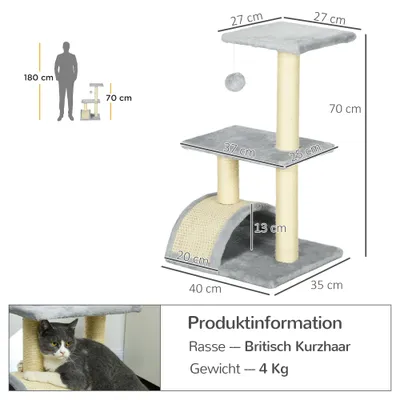 PawHut Kratzbaum