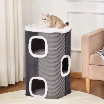 PawHut Kratztonne